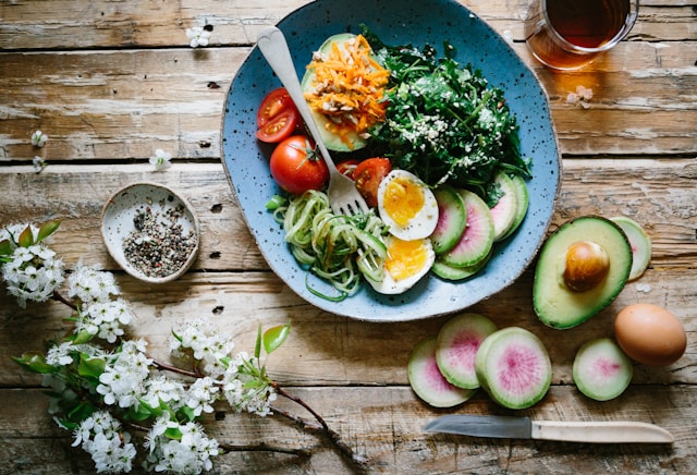 balanced diet for neck