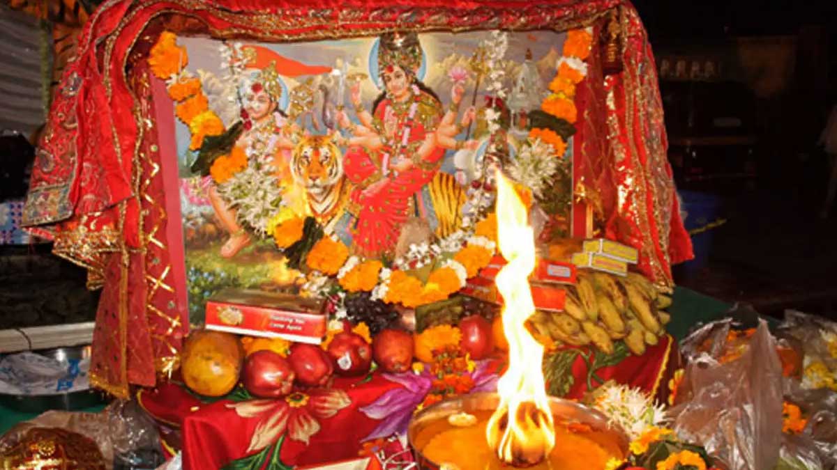 chaitra navratri  goddess durga vahan