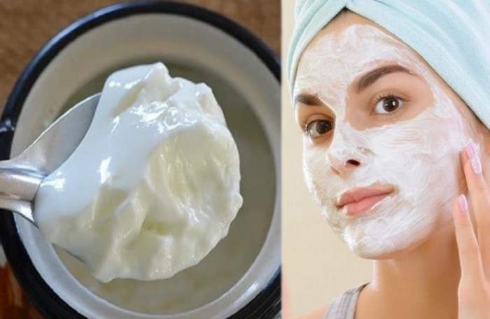 curd face mask