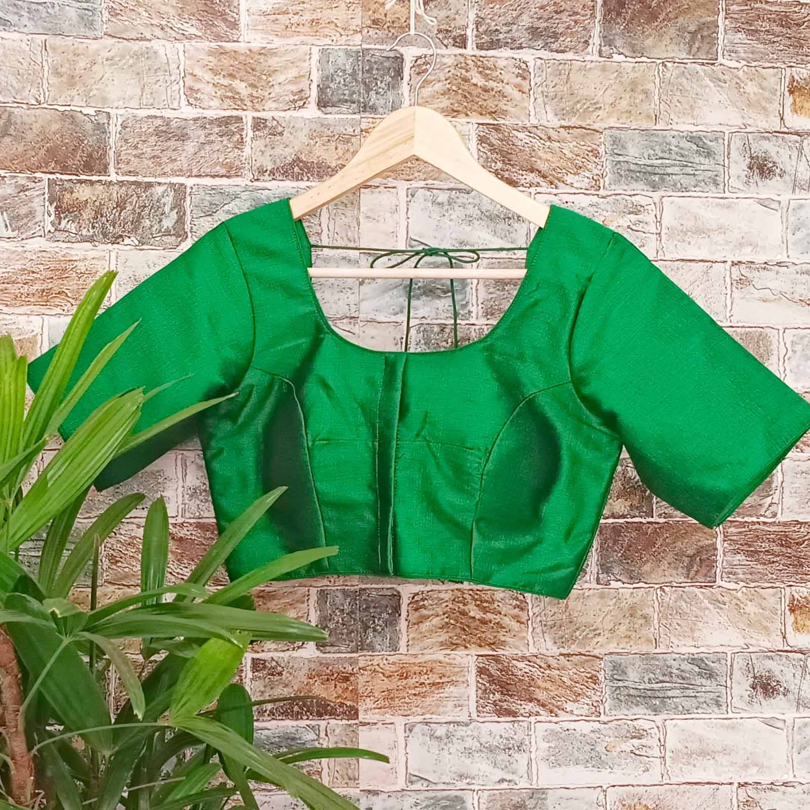 green colour blouse