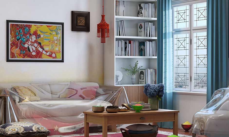 how to protect wall with holi chemical colours