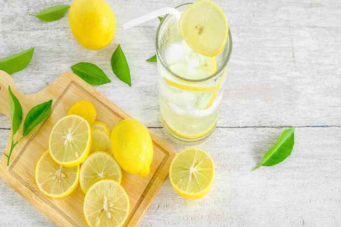 lemon water