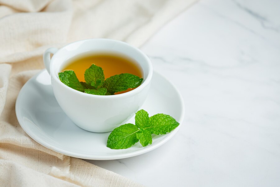peppermint tea