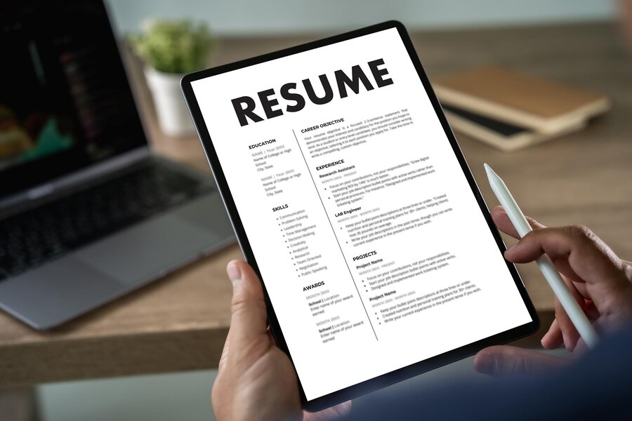 resume for interview