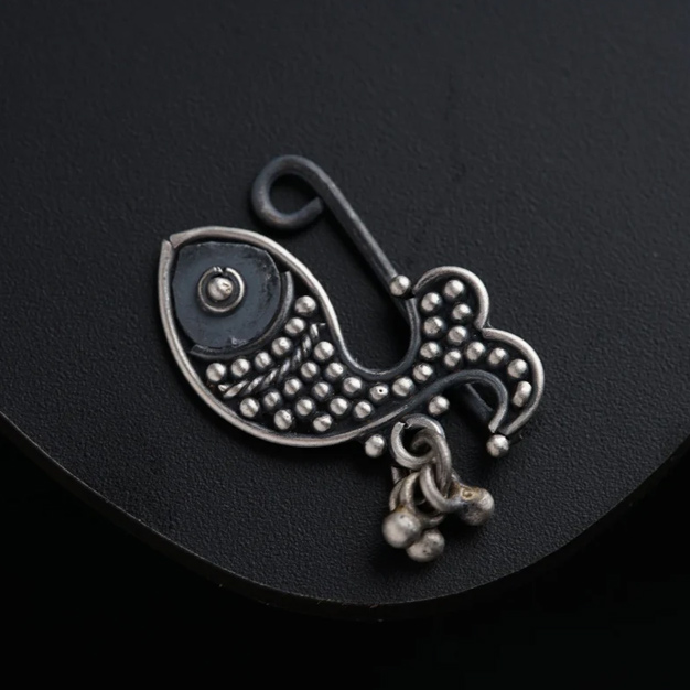 Fish Design Nose Pin