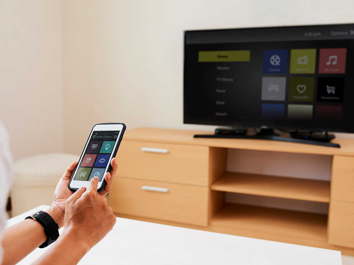 How to connect phone to TV