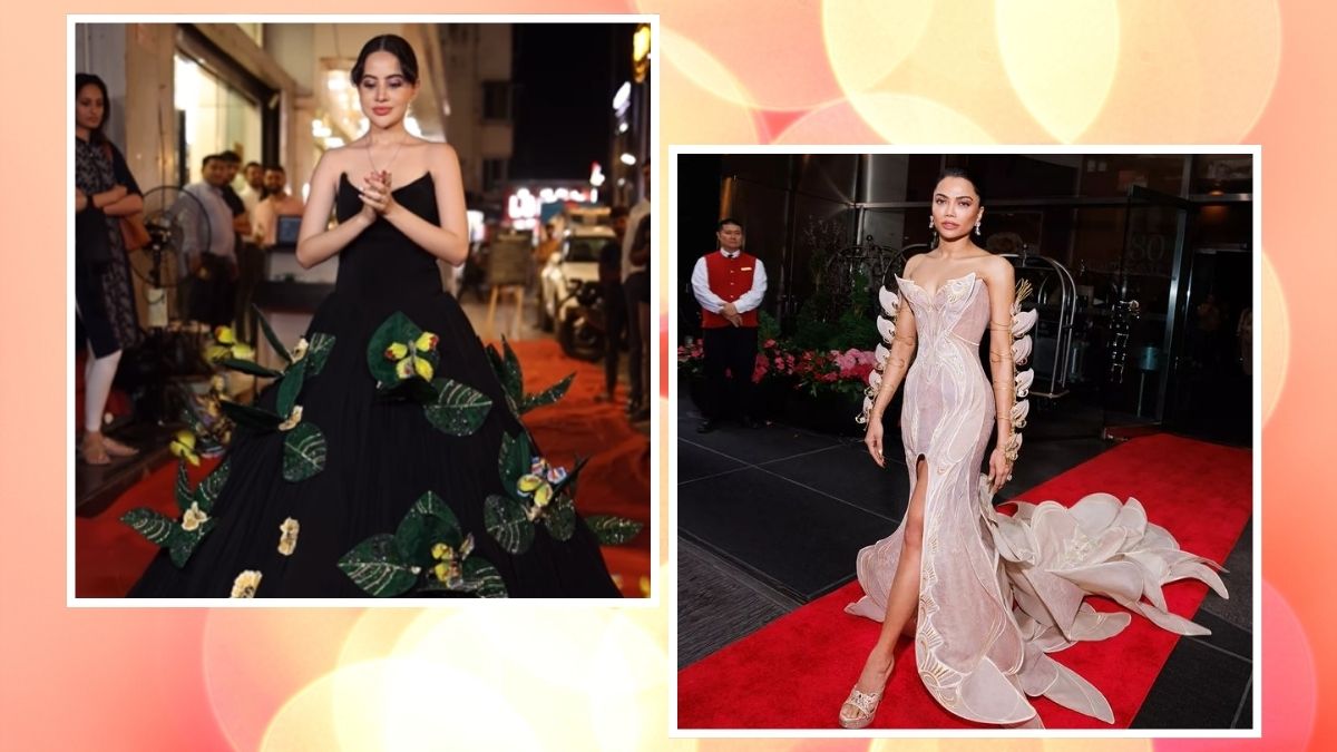 Uorfi Javed’s Flying Butterfly Dress Vs Mona Patel’s Moving Sleeves Dress