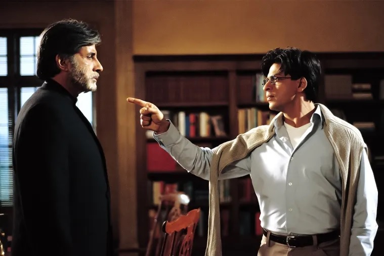 amitabh bachchan and shahrukh khan