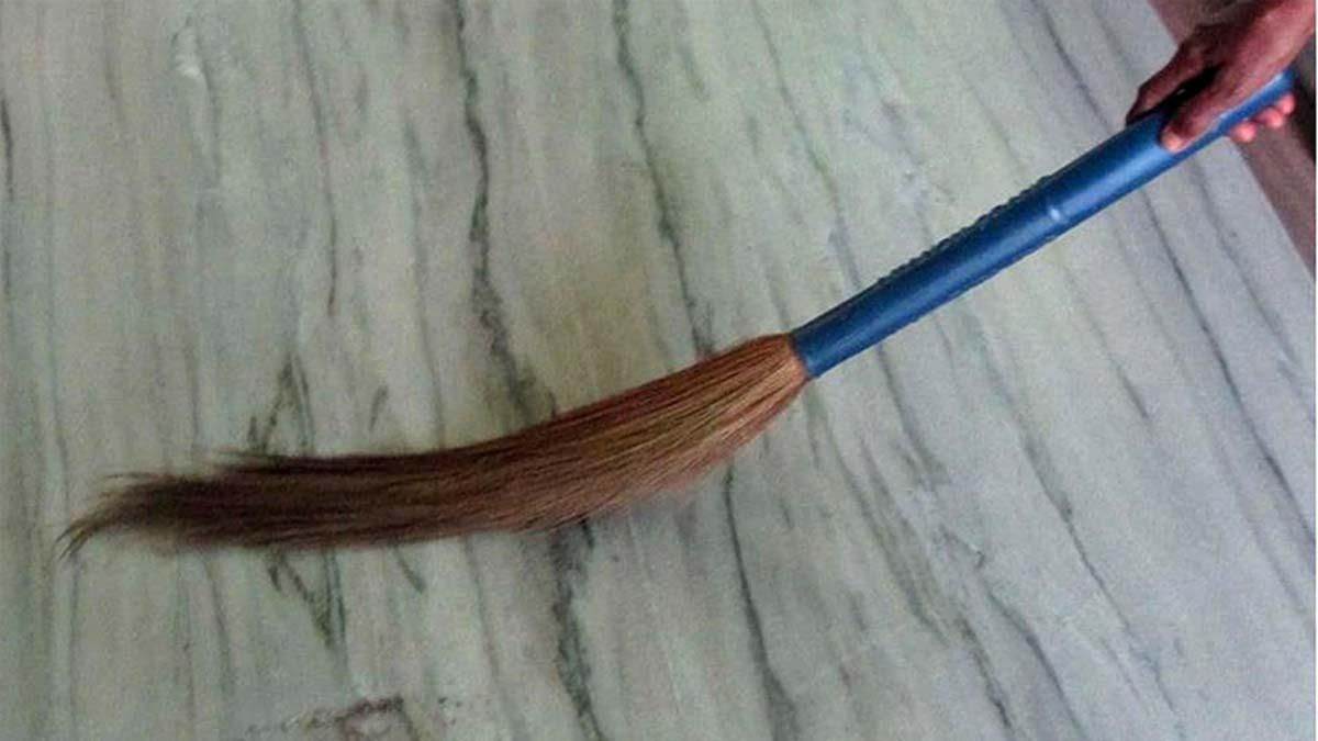 can broom borrowed from someone