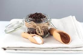 coffee and sugar scrub
