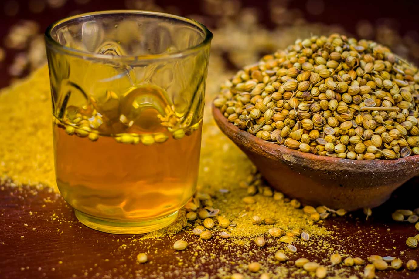 corinader seeds water benefits