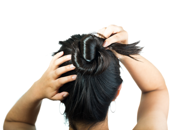 do not ponny tail at night