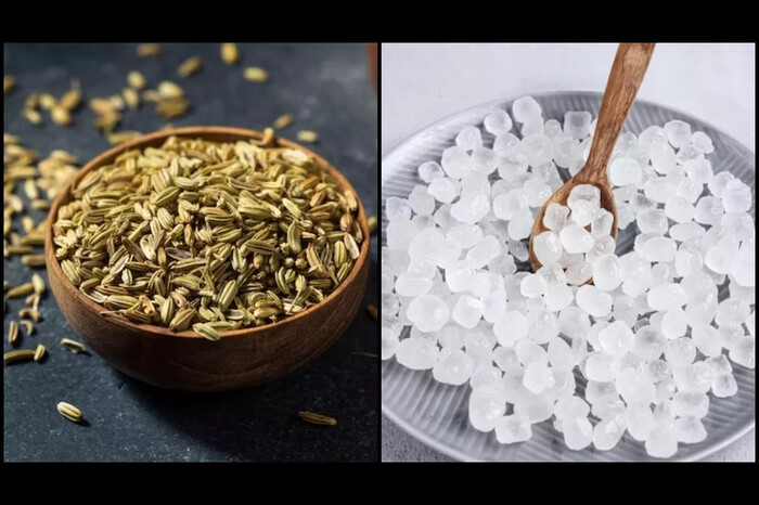 drink saunf and mishri water on empty stomach everyday