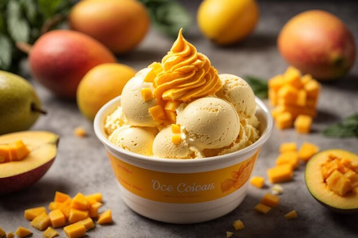 mango coconut ice cream recipe