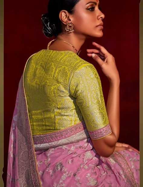 matching border soft silk blouse etsy