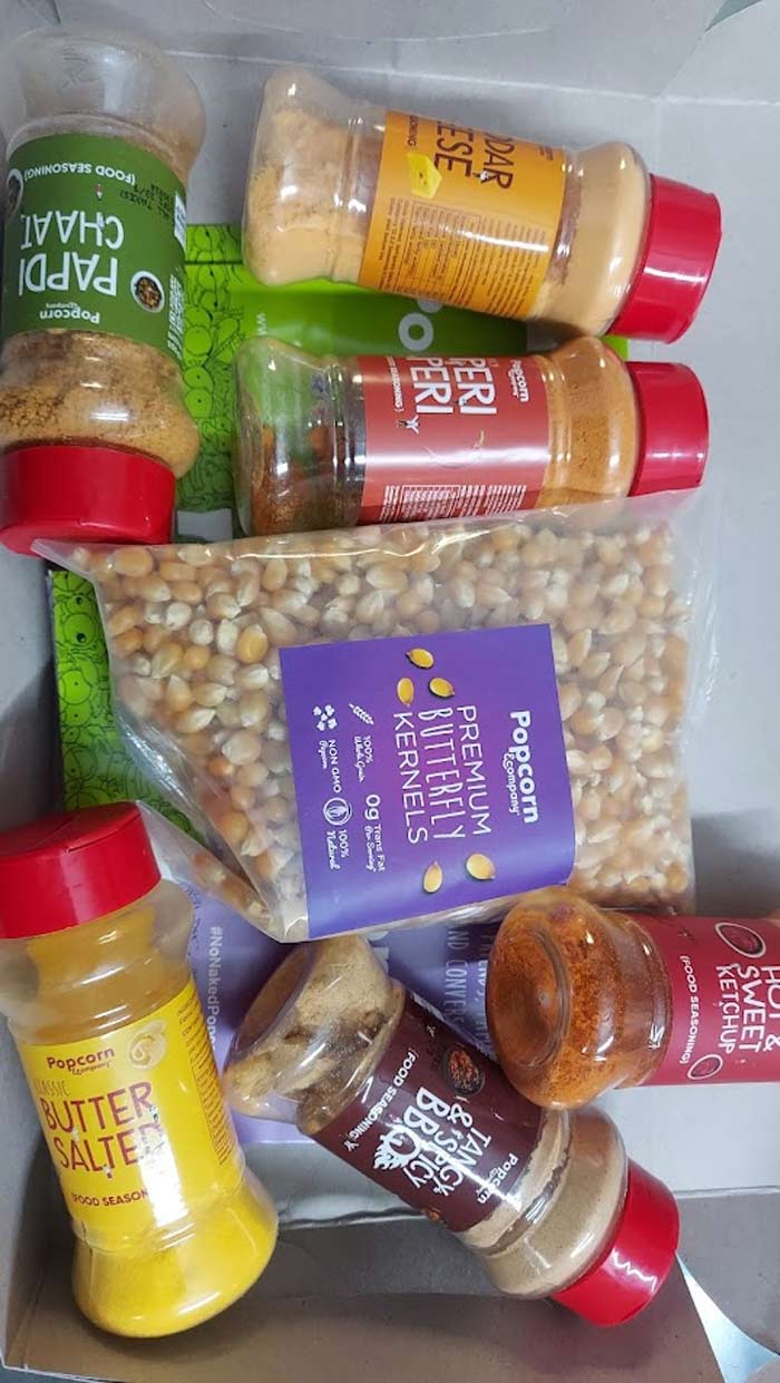 popcorn and seasoning