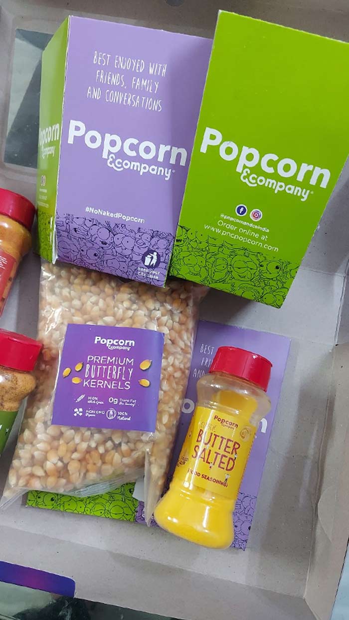 popcorn kit by diy popcorn kit