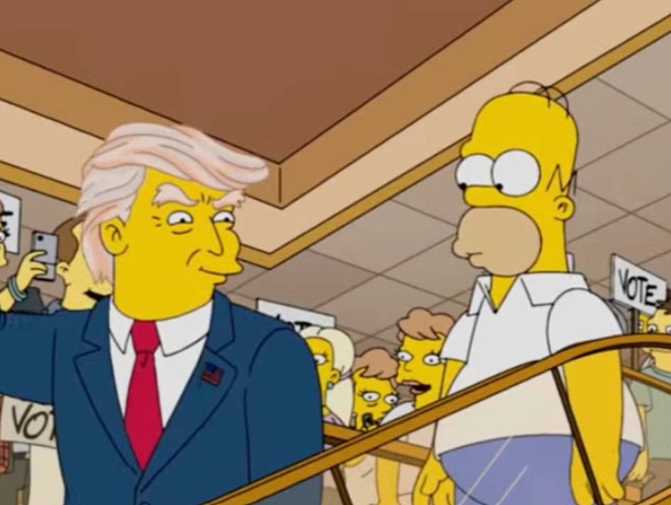 simpsons donald trump predictions