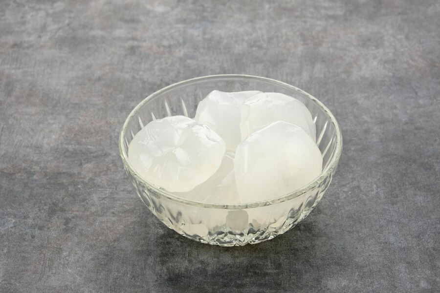 siwalan lontar borassus flabellifer served bowl