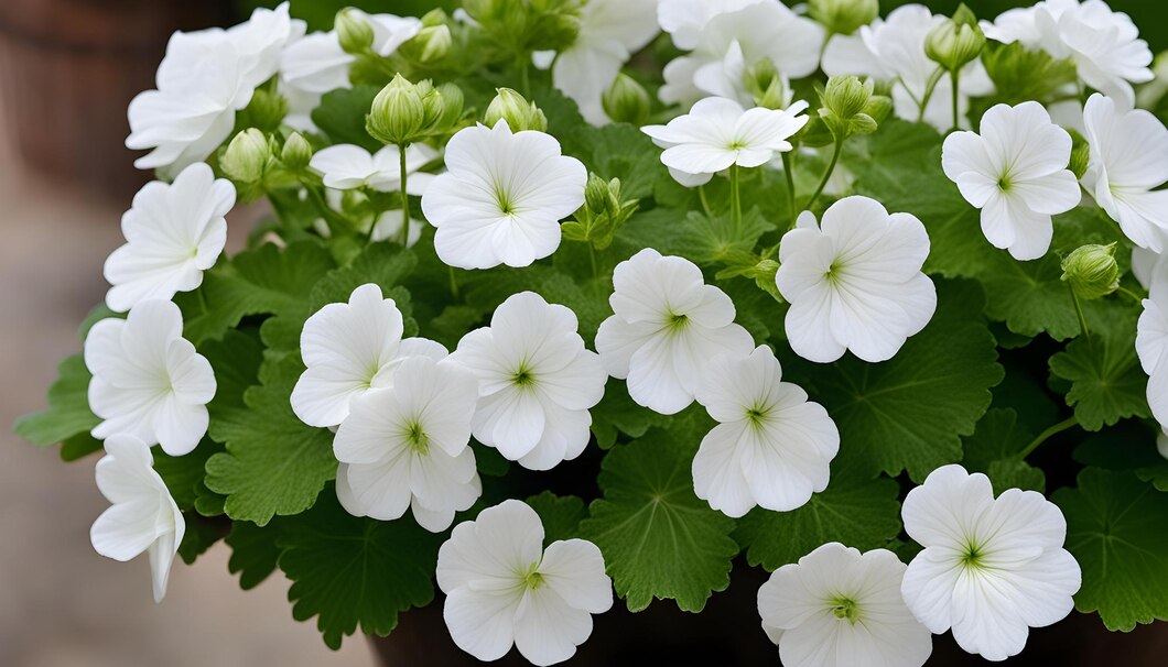 white petunia