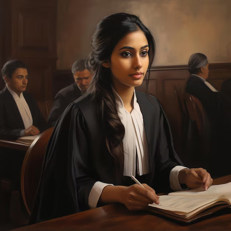 why lawyers always wear white ribbon reason