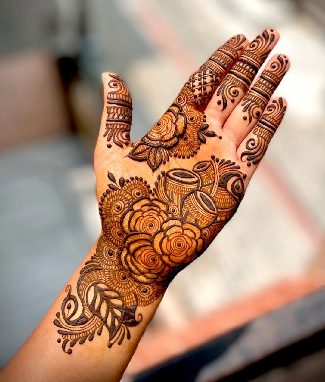 Arabic Mehndi Design
