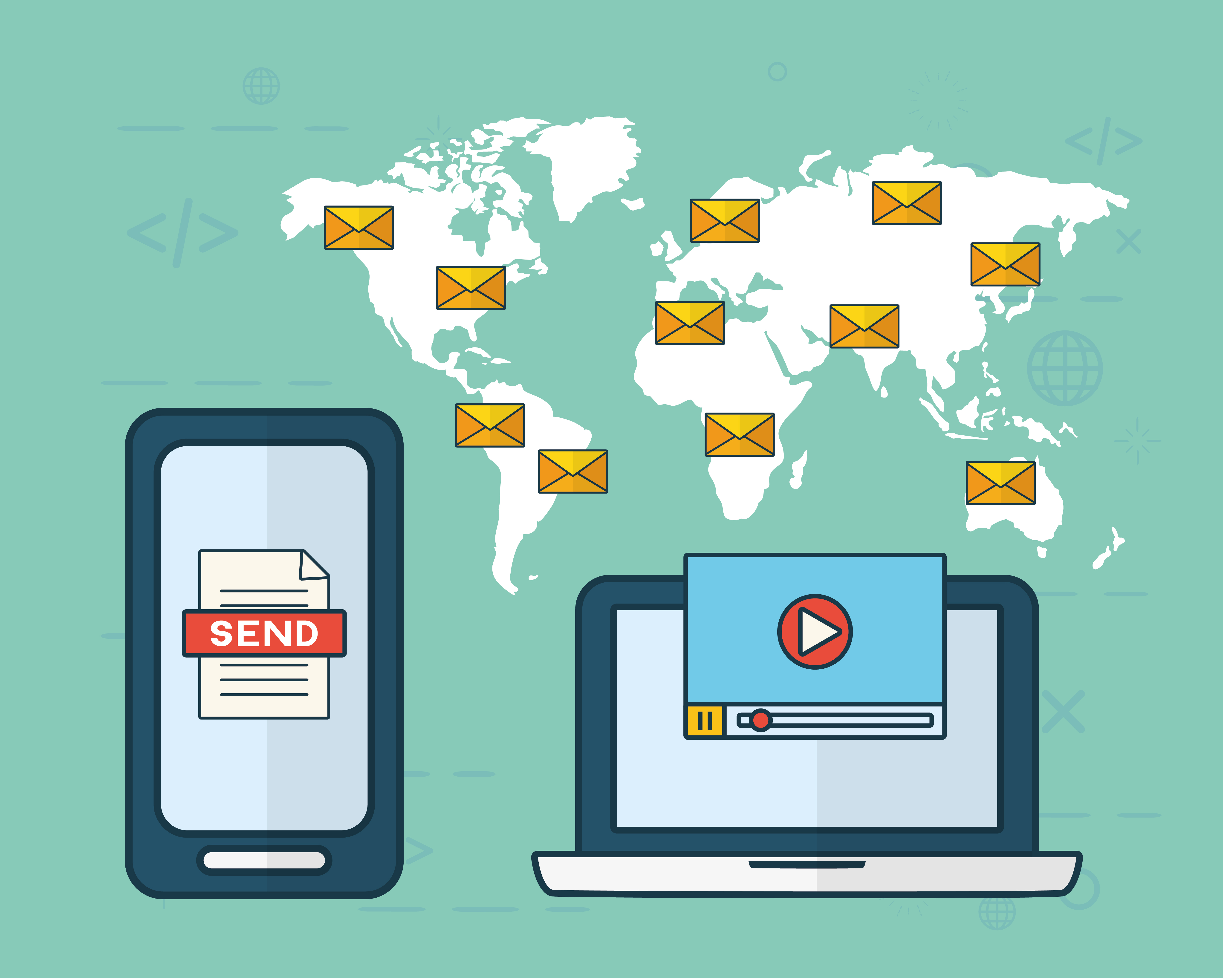 How do you send your location in a text message