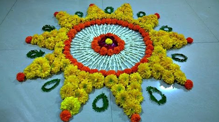 Pookalam Designs for Onam