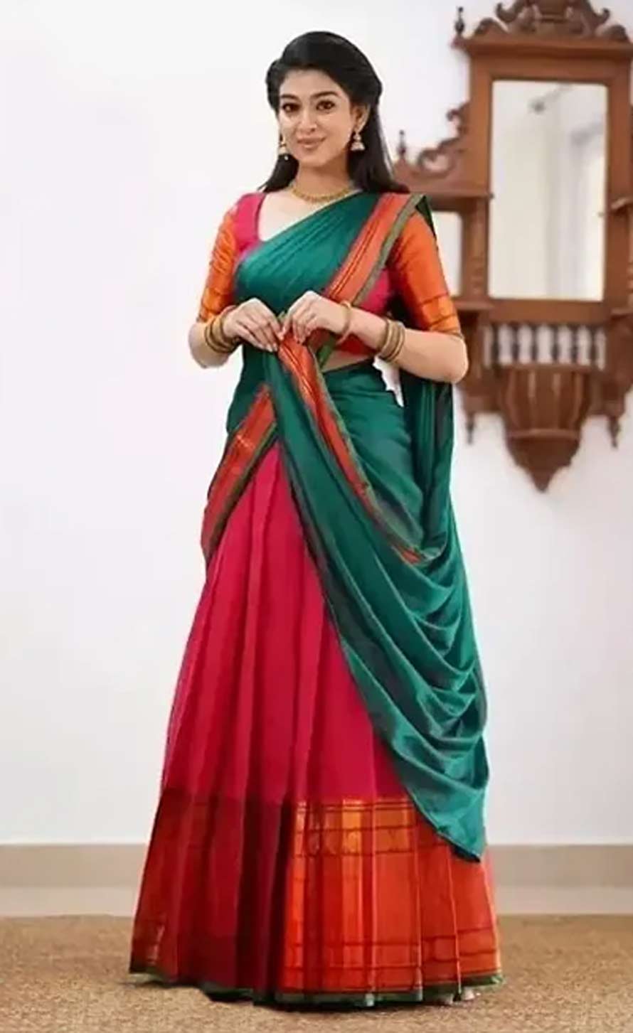 Zari Lehenga Saree