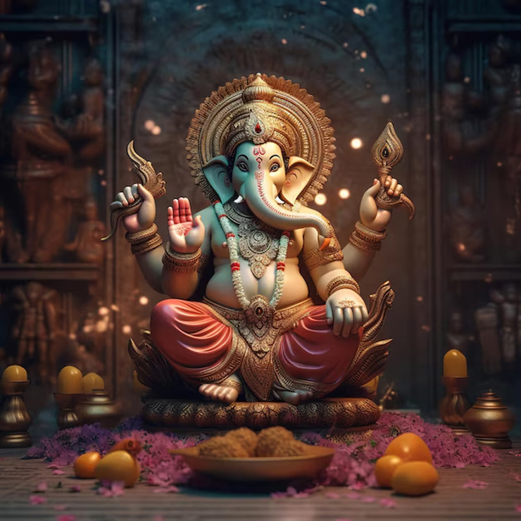 ganpati in happy mood meaning