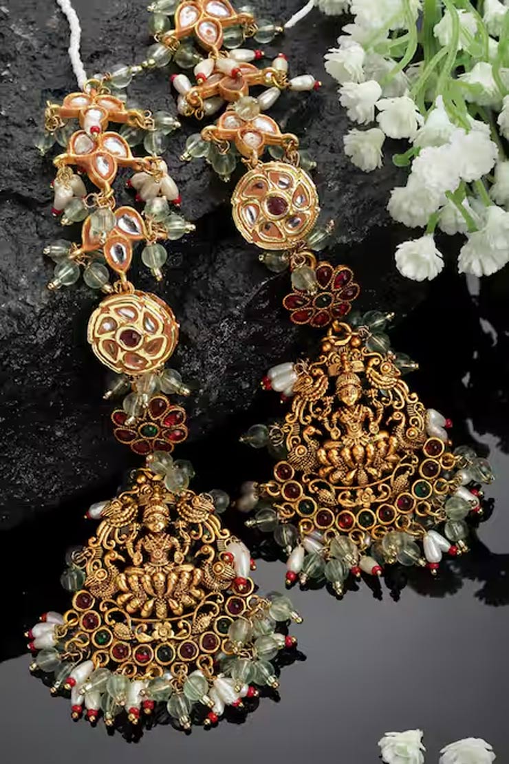 ma durga earrings