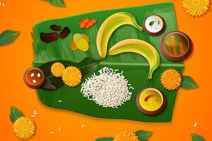 onam foods inside