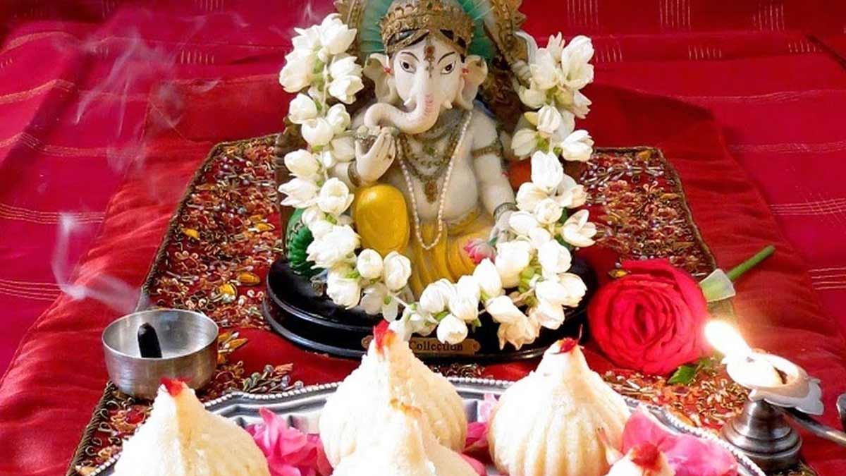 parthiv ganesh puja on ganesh chaturthi