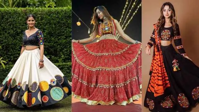 2025 की गरबा नाइट को अब बनाएं और भी रंगीन इन खूबसूरत स्कर्ट के साथ!