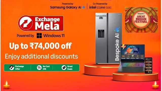 What's Inside Amazon Great Indian Festival Sale Exchange Mela of 2025?