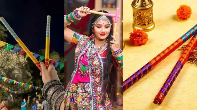 Shardiya Navratri 2025 पर रंग-बिरंगी डांडिया स्टिक्स के साथ बढ़ाएं नवरात्रि का उत्साह!