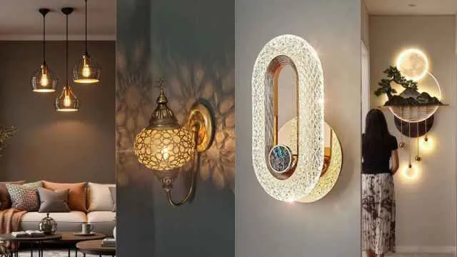 Diwali पर अपने लिविंग रूम को जगमगाए फैंसी Wall Lights के साथ