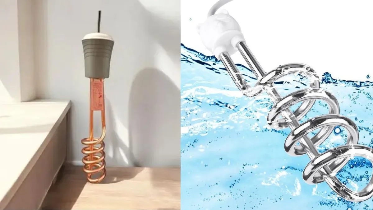 Electric rod for hot water 