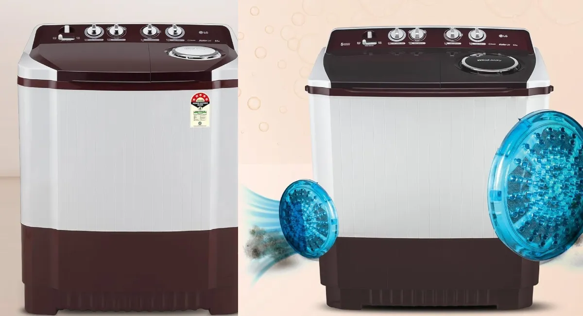 एलजी सेमी ऑटोमैटिक वाशिंग मशीन