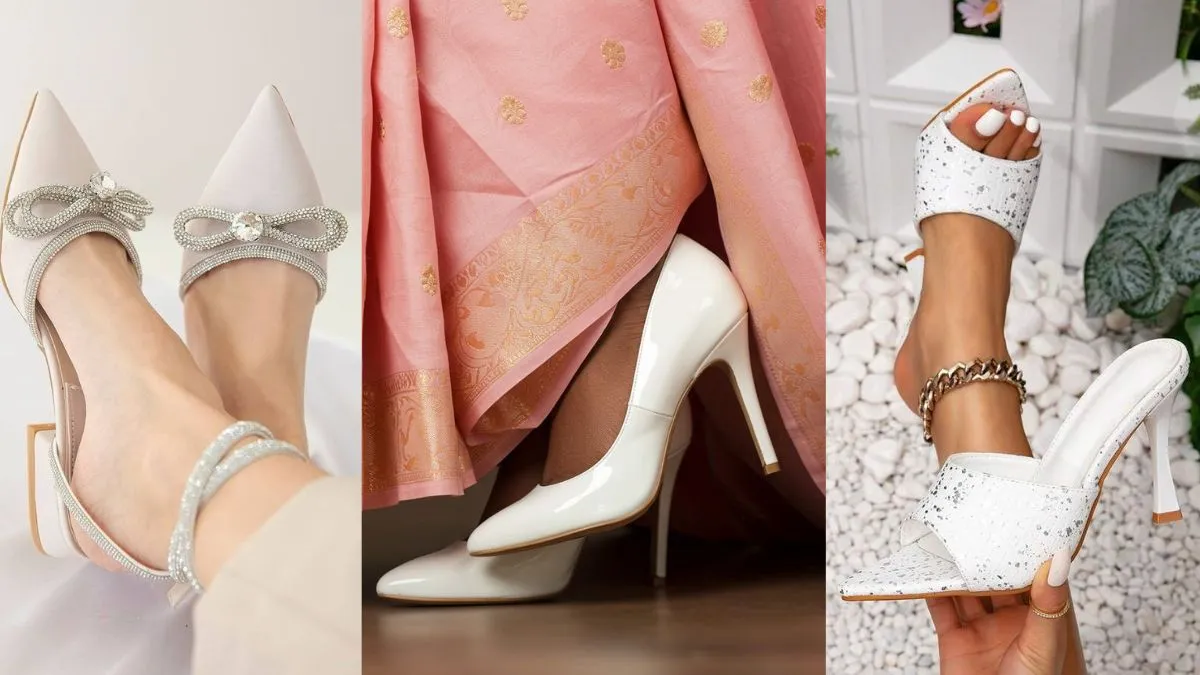 महिलाओं के लिए White Heels के विकल्प 