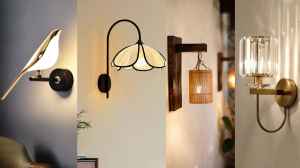 फैंसी वॉल लाइट्स से लिविंग रूम को दें मॉडर्न टच