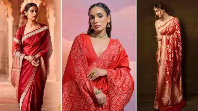 7 Latest Wedding Sarees Collection On Amazon: From Traditional To Trendy