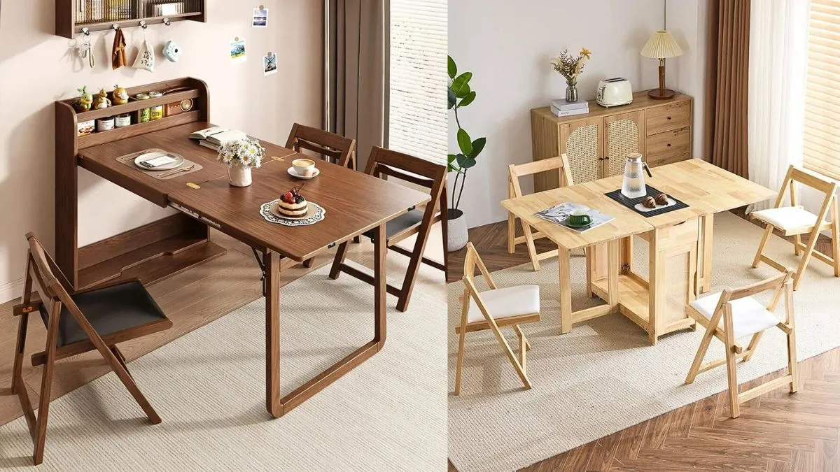 Foldable Dining Tables With Chairs on Amazon