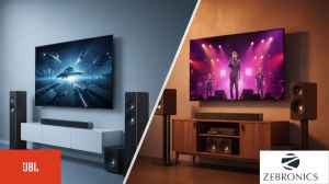 JBL Vs Zebronics Home Theatre Systems