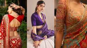 बनारसी साड़ी के लिए 5 शानदार ब्लाउज डिजाइन