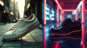 Gemini AI Photo Prompt Trending Boys And Girls Shoes 