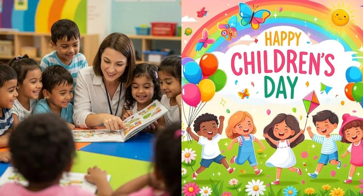 शिक्षकों की ओर से छात्रों के लिए बाल दिवस उपहार 