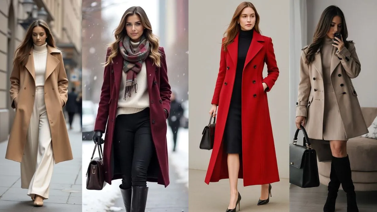 महिलाओं के लिए लॉन्ग विंटर कोट