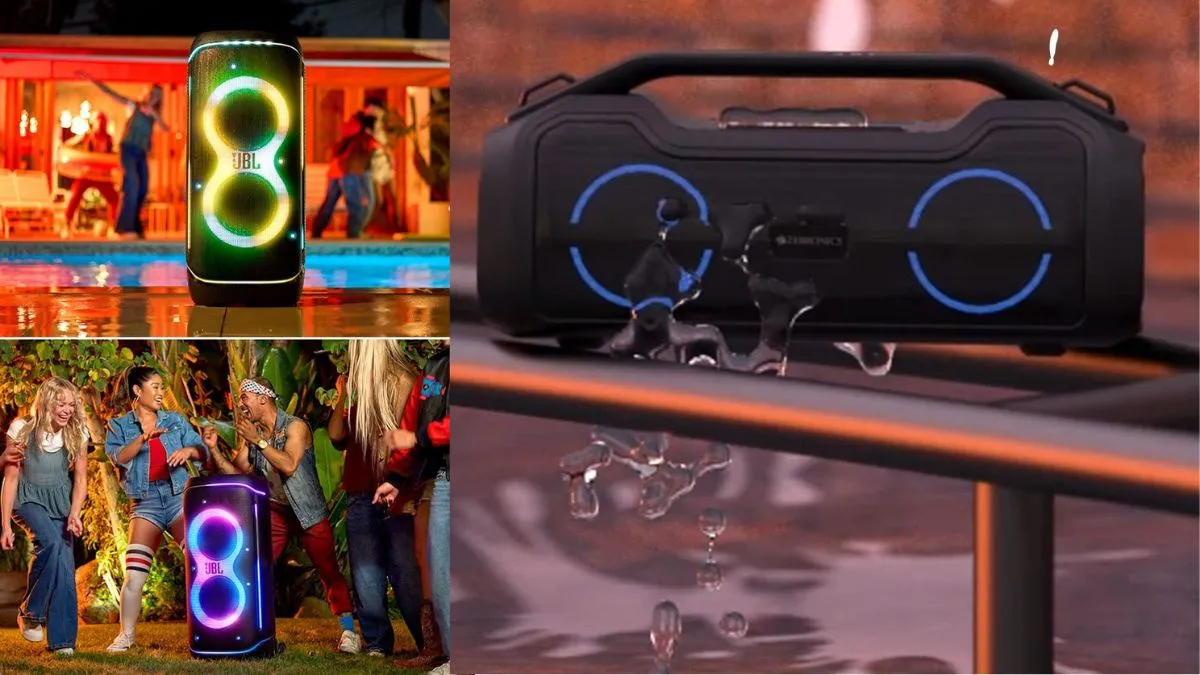 Zebronics और JBL ब्लूटूथ Speakers