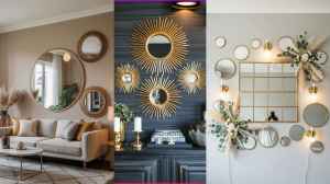 लिविंग रूम को सजाने के लिए ₹1,000 से कम कीमत वाले फैन्सी वॉल मिरर 